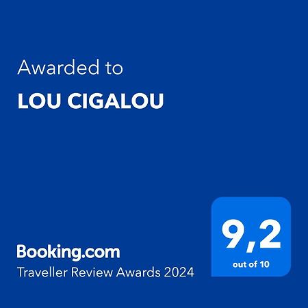 Lou Cigalou Villa กาซีส์ ภายนอก รูปภาพ